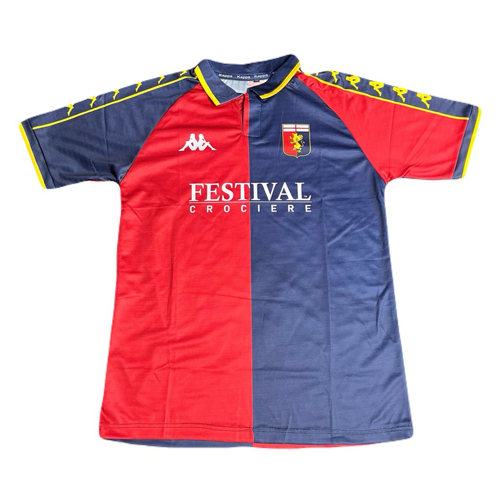 JERSEY RETRO GENOA 1999-00 HOME / JERSEY VINTAGE GENOA / JERSEY GENOA MERAH / GENOA FESTIVAL