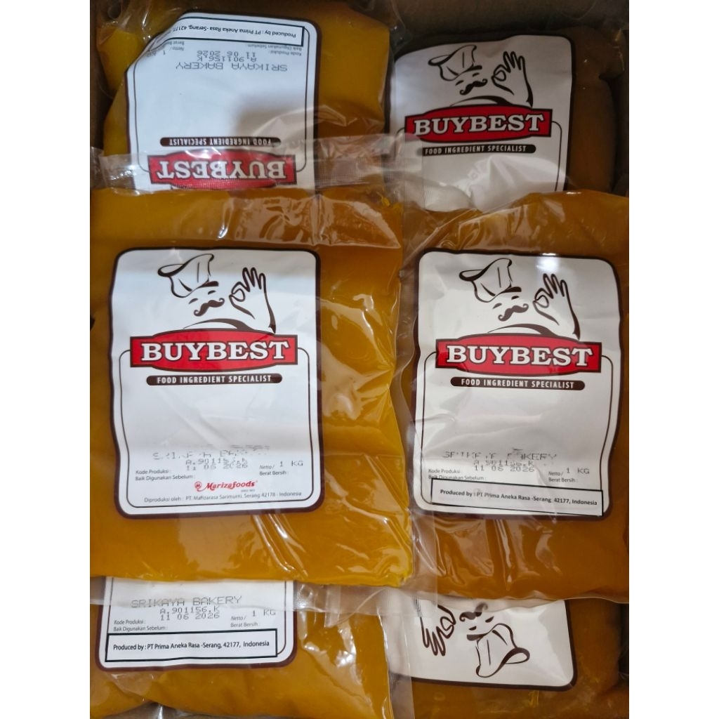 

Buybest Srikaya Bakery Spread / Filling Kaya 1kg