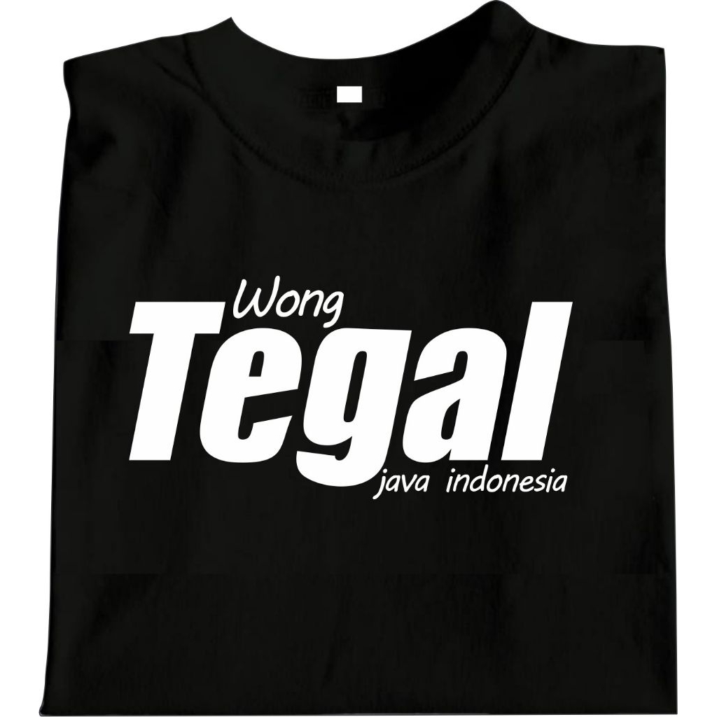 Kaos Distro Kota Tegal Lengan pendek/Kaos Tegal ngapak Pria dewasa sablon poly flex