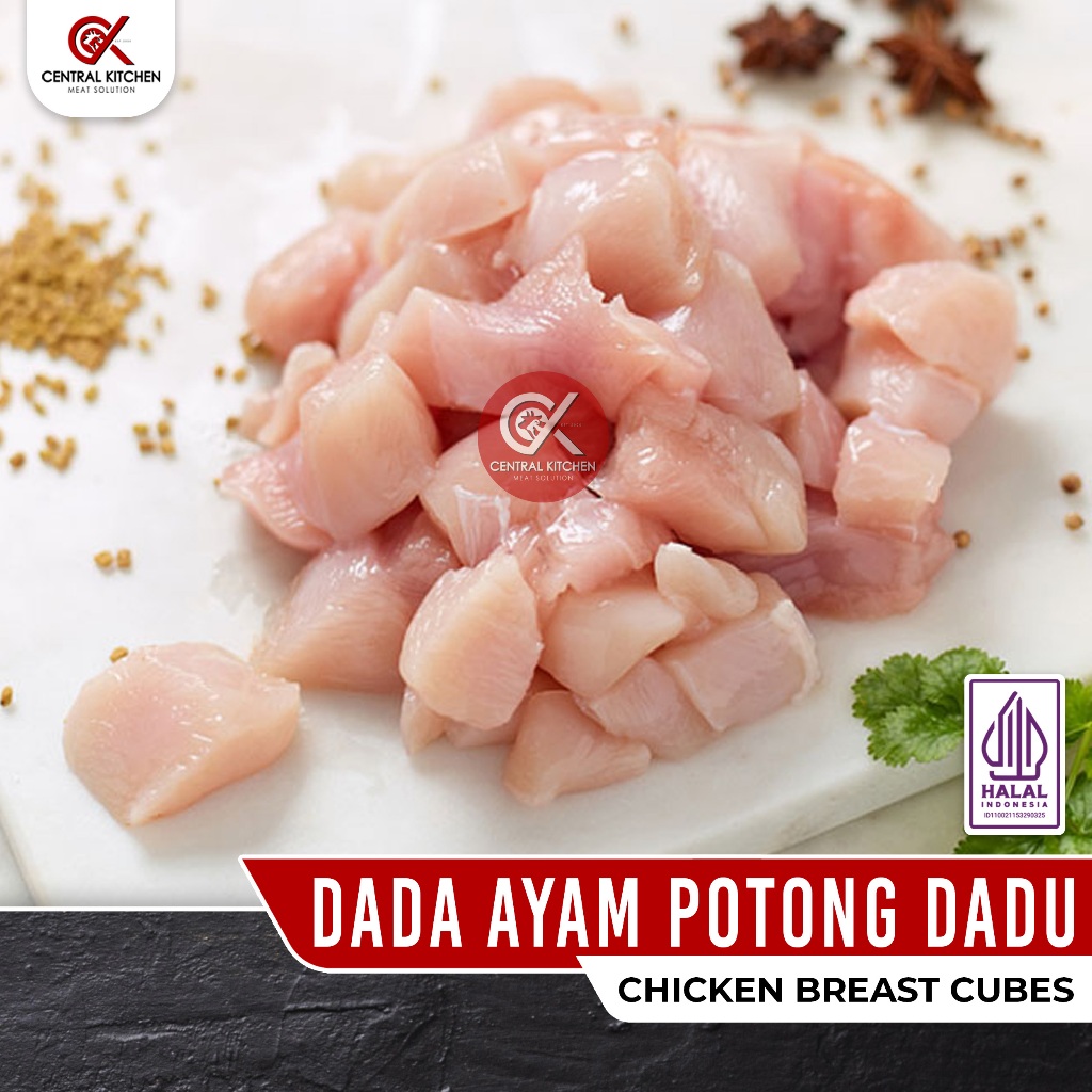 

Dada Ayam / Breast Chicken Fillet Potong Dadu Kotak