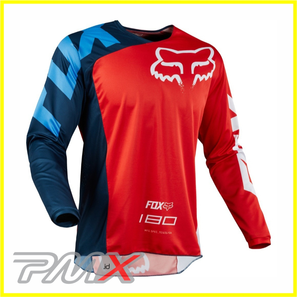 Fox 180 Race Jersey Original Jersey Motocross Trail Dewasa