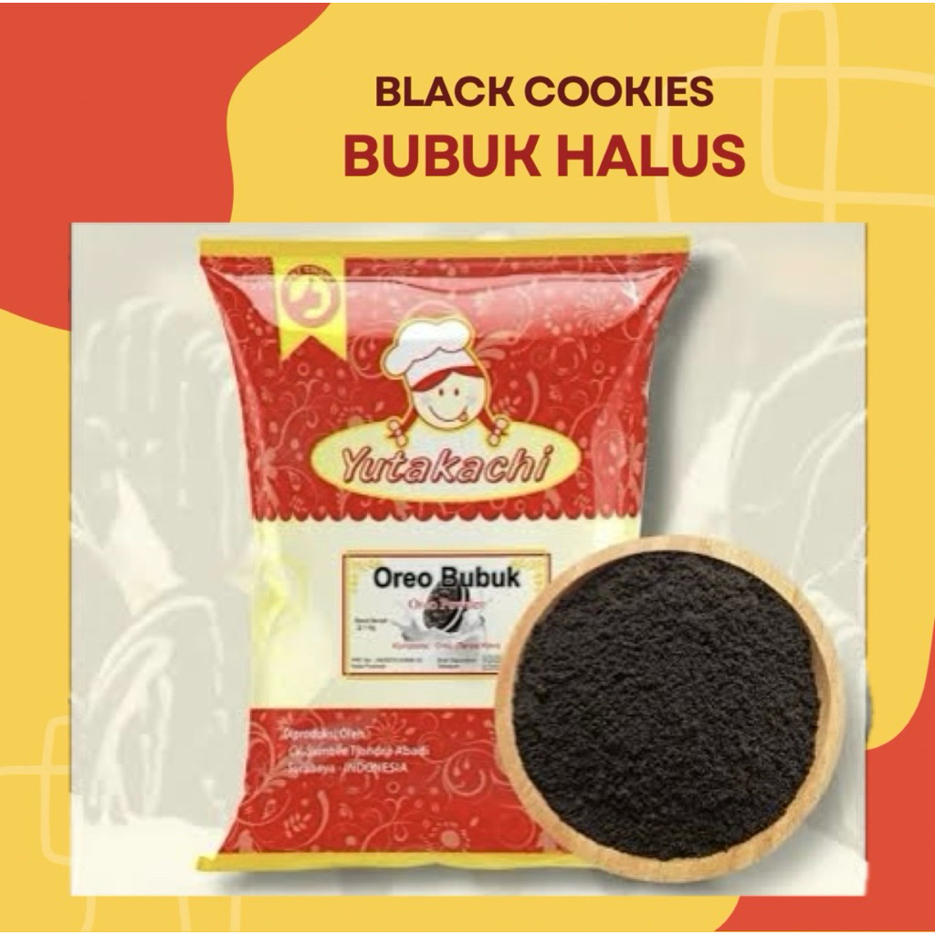 

TOPPING REMAHAN BISKUIT HALUS / BLACK COOKIES FINE CRUMB 100Gr