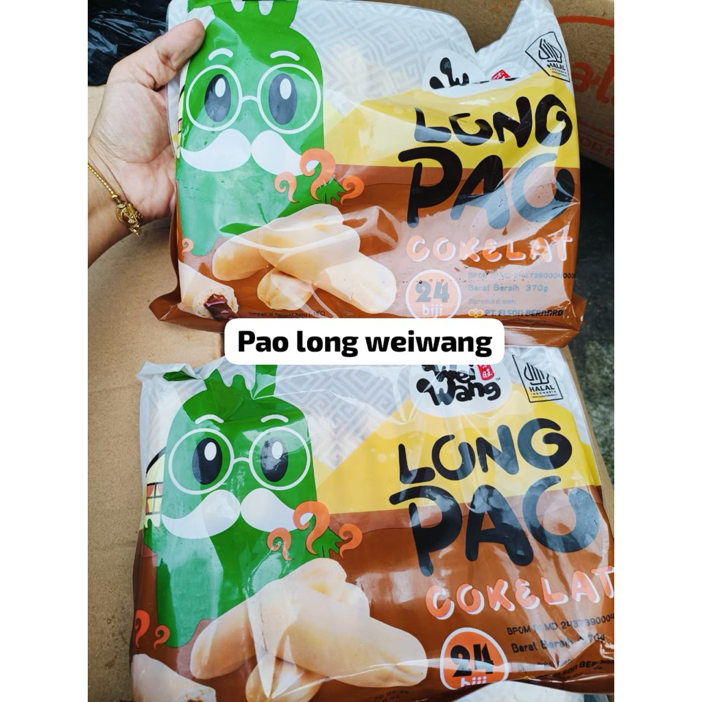 

LONG PAO WEIWANG ISI 24 pao panjang isi coklat
