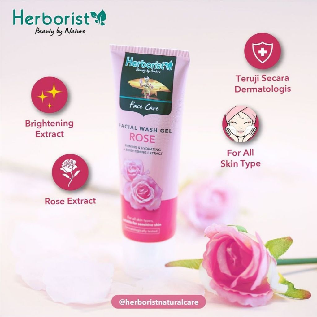 HERBORIST ROSE FACIAL WASH GEL