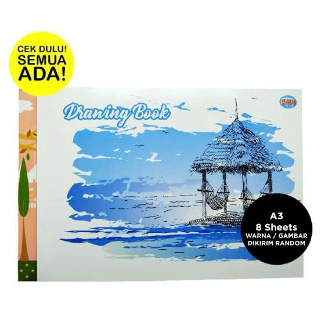 

Buku Gambar A3 Sidu / pcs