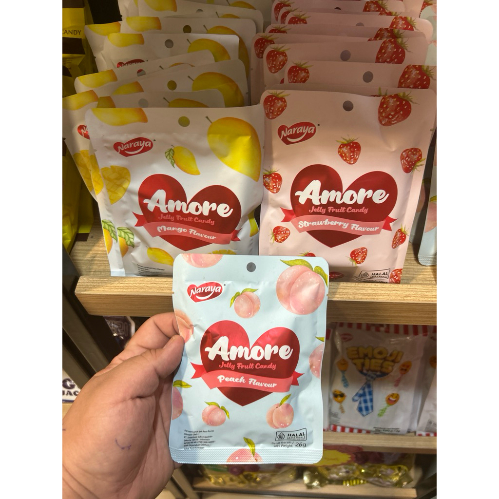 

Naraya AMORE jelly candy 26gram