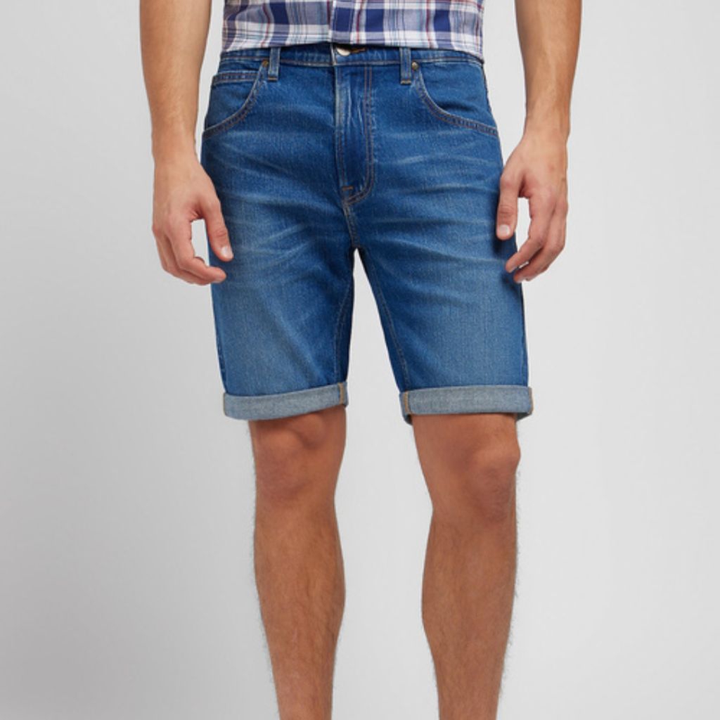 058 celana Pendek Pria Denim HM