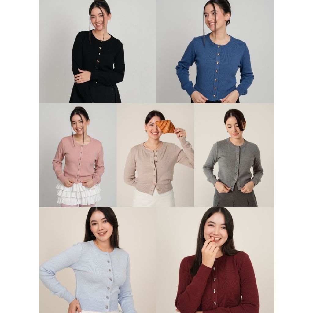 SHIKU - Ophelle Cardigan viscose knit