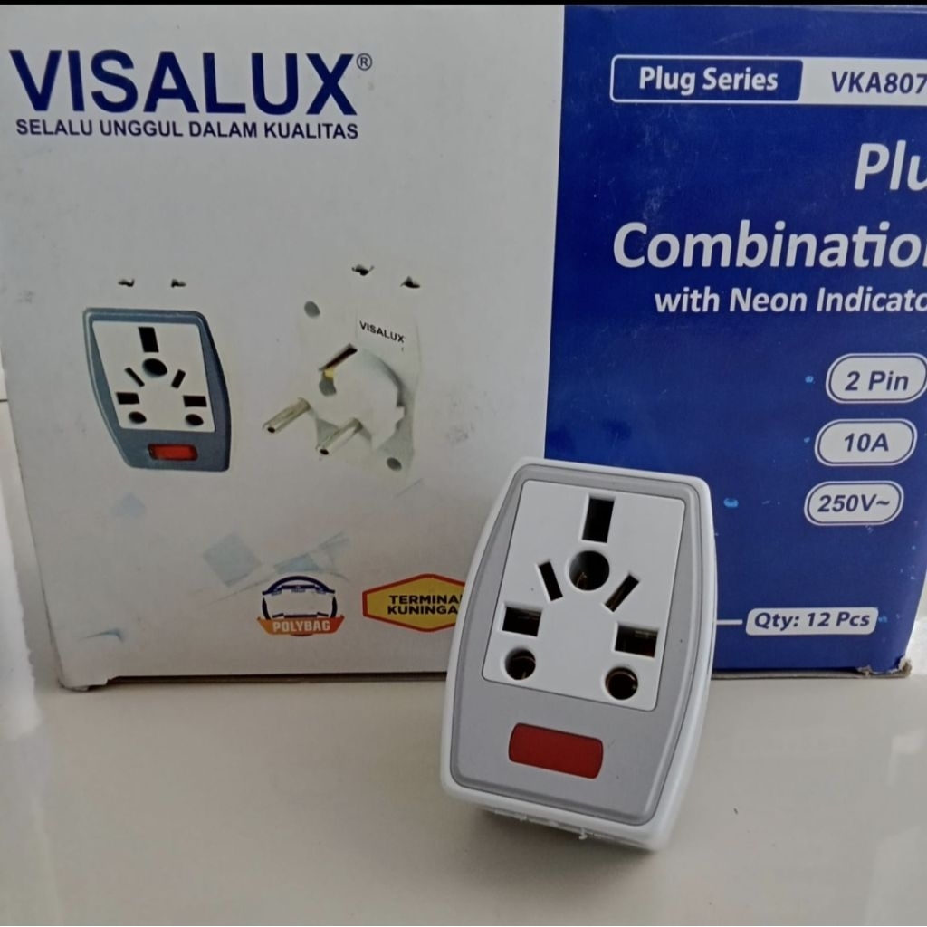 Steker T Kombinasi Visalux