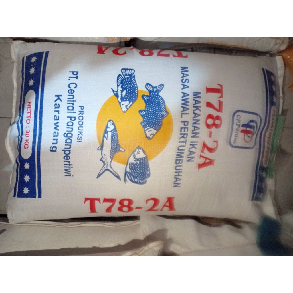 PELET IKAN T78-2A 1 SAK ISI 30 KG