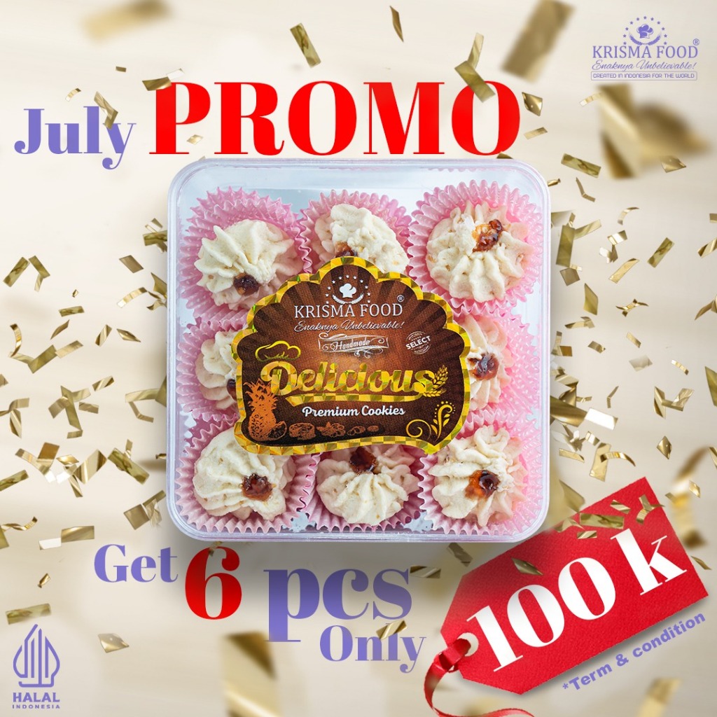 

VARIASI D || REGULER BELLE BOX || BELI 6 TOPLES HANYA RP100.000 || ANEKA COOKIES KRISMA FOOD