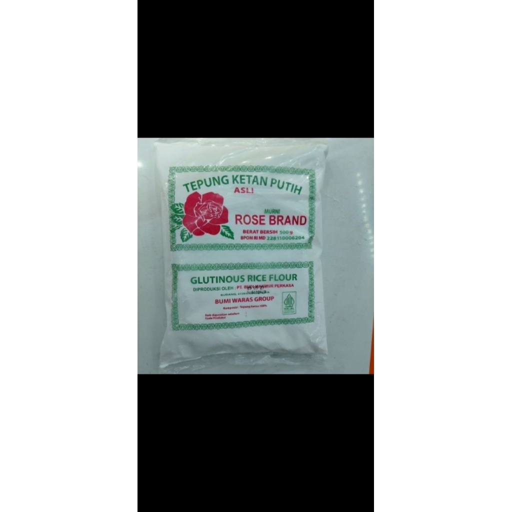 

Tepung Beras & Tepung Ketan rosebrand 500 Gr