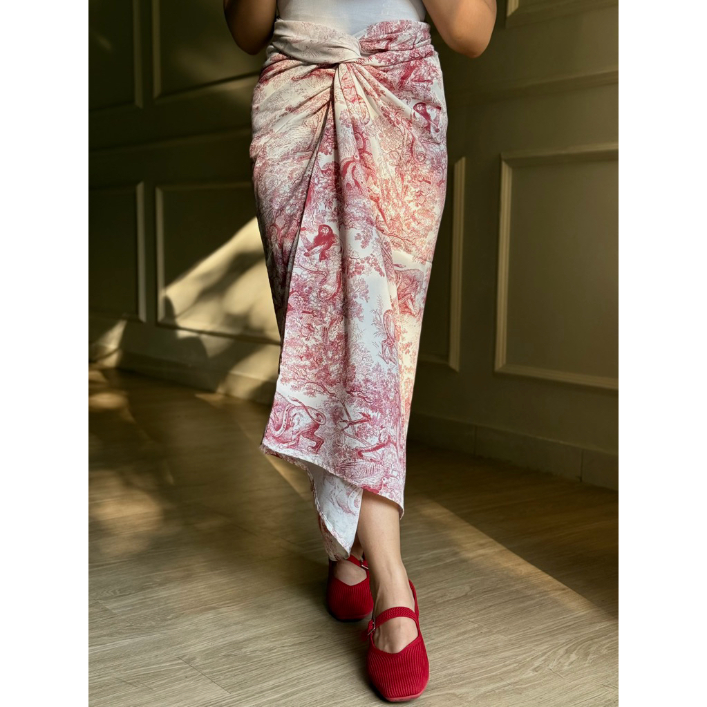 Sandhayu - Neira Wrap Skirt Rok Lilit Instan Neira