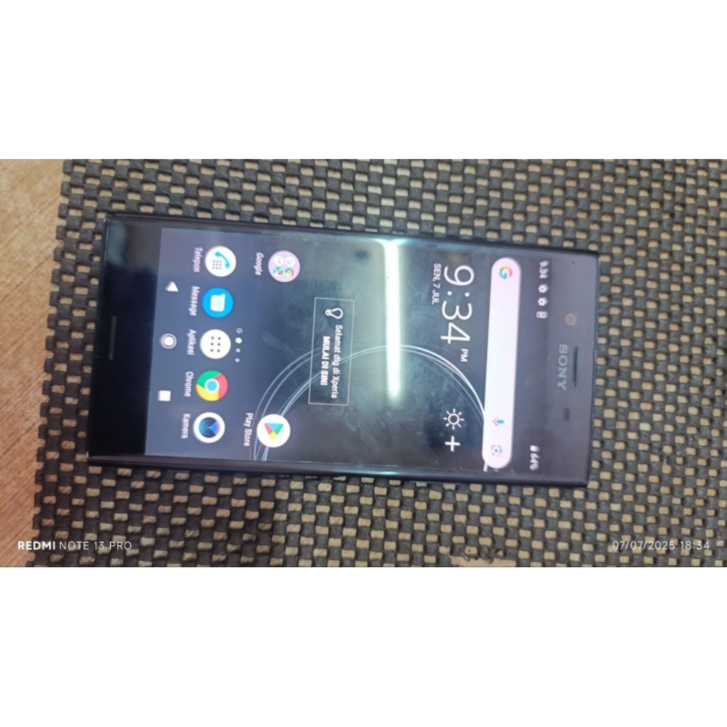 Sony Xperia XZ Premium ram 4/64 NFC singel sim