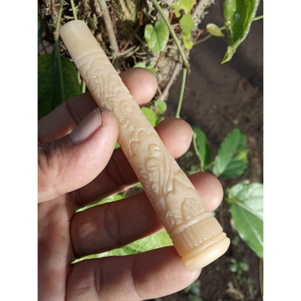 Mister Gear Once Tulang Sapi Super#Once Tulang Sapi Impor#Once Ukiran Bunga 12Cm