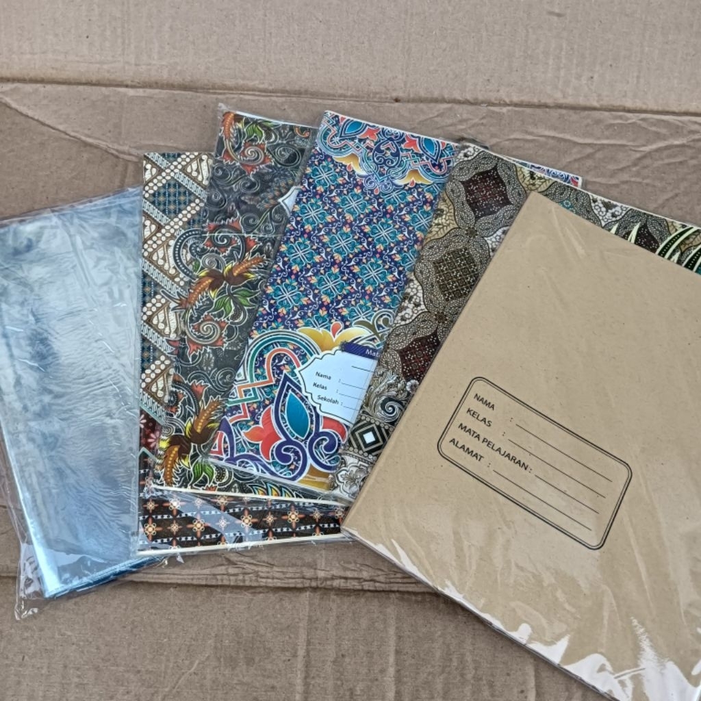 

10 Lembar SAMPUL KERTAS Coklat GAMBAR KARTUN Cewek Cowok Polos MIKA Ukuran BUKU SIDU 16x21cm Grosir