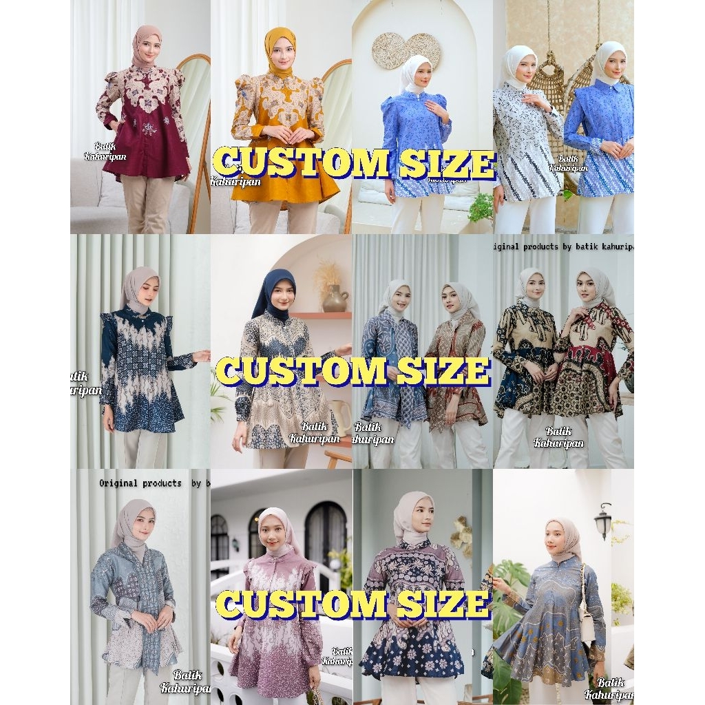 BATIK BIG SIZE BATIK JUMBO BATIK UKURAN JUMBO