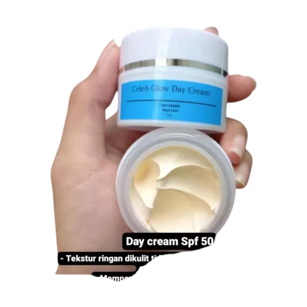 [VELOURALUXE] DAY CREAM GLOW WHITENING CREAM SPF 50 || CELEB DAY GLOW BPOM