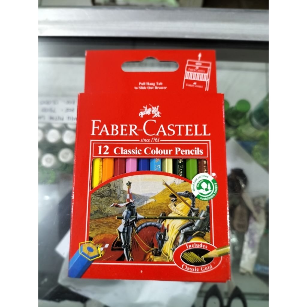 

Faber Castell 12 classic colour pensils