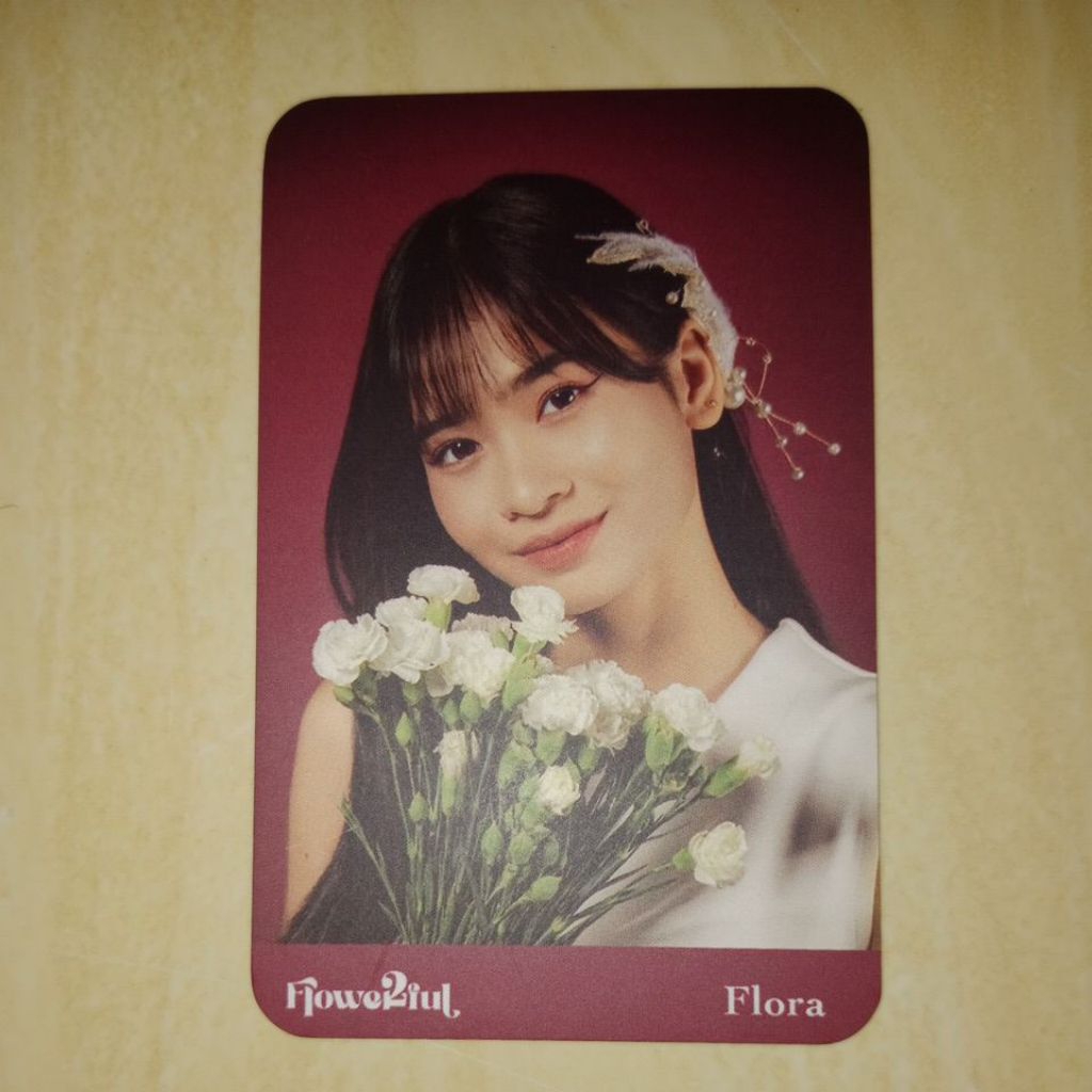 PHOTOCARD (PC) Flora JKT48 edisi Flowerful