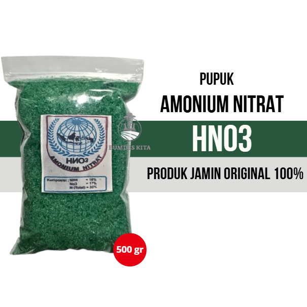 PUPUK HNO3 AMONIUM NITRAT REPACK 500 GRAM