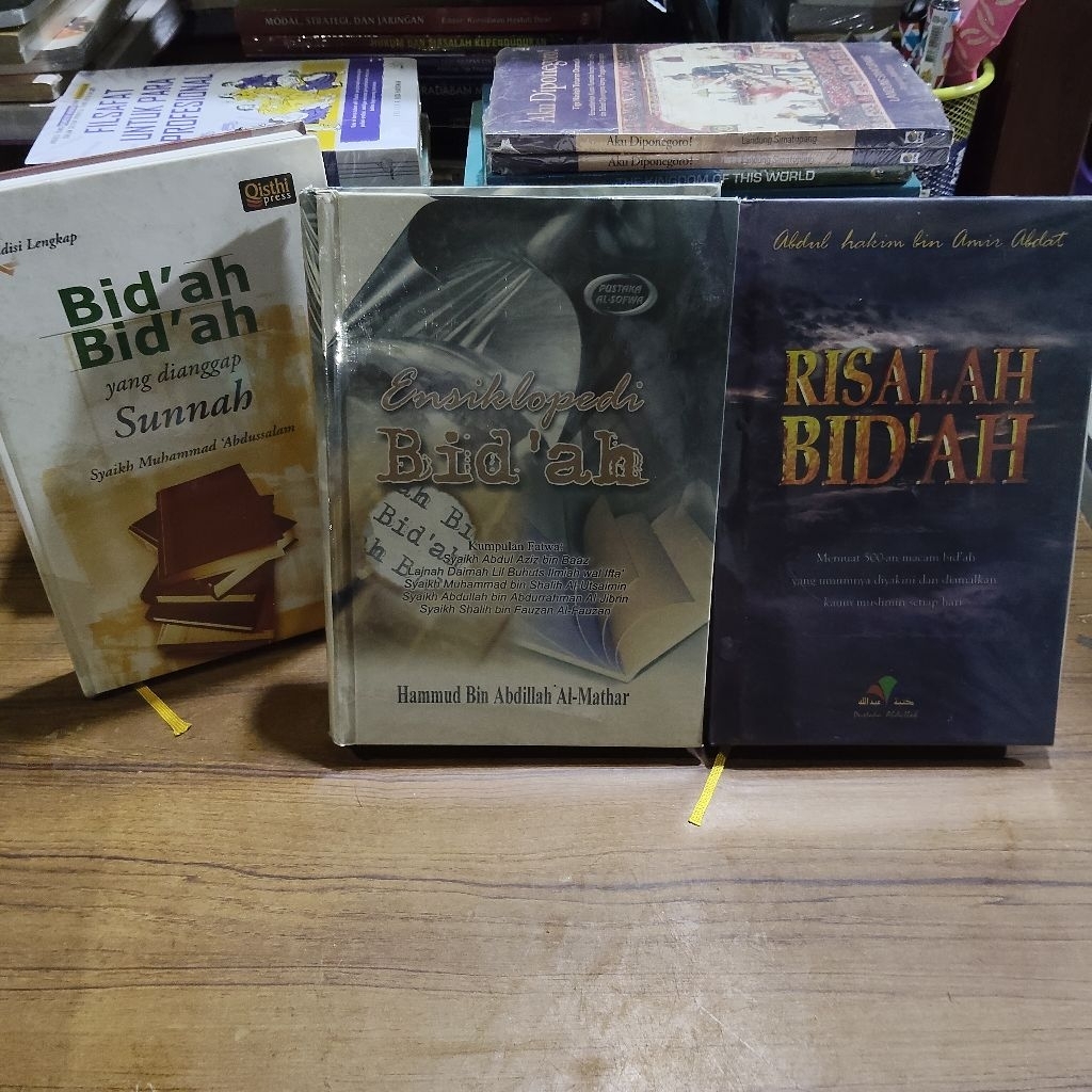 Buku Original • Ensiklopedia Bid'ah / Bid'ah yang dianggap Sunnah / Risalah Bid'ah