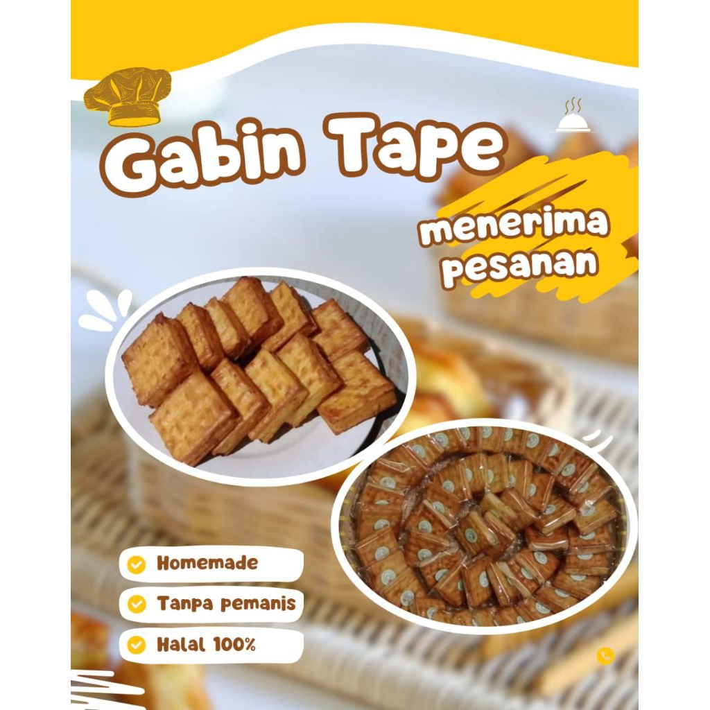 

Gabin Tape Susu Rasa Original isi 10pcs free box