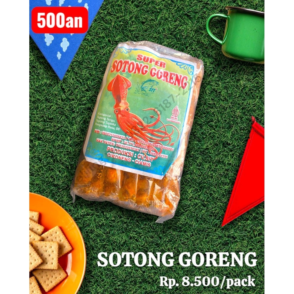

Jajanan Murah Meriah Sotong Goreng 500an Bisa Untuk Jual Lagi!!!