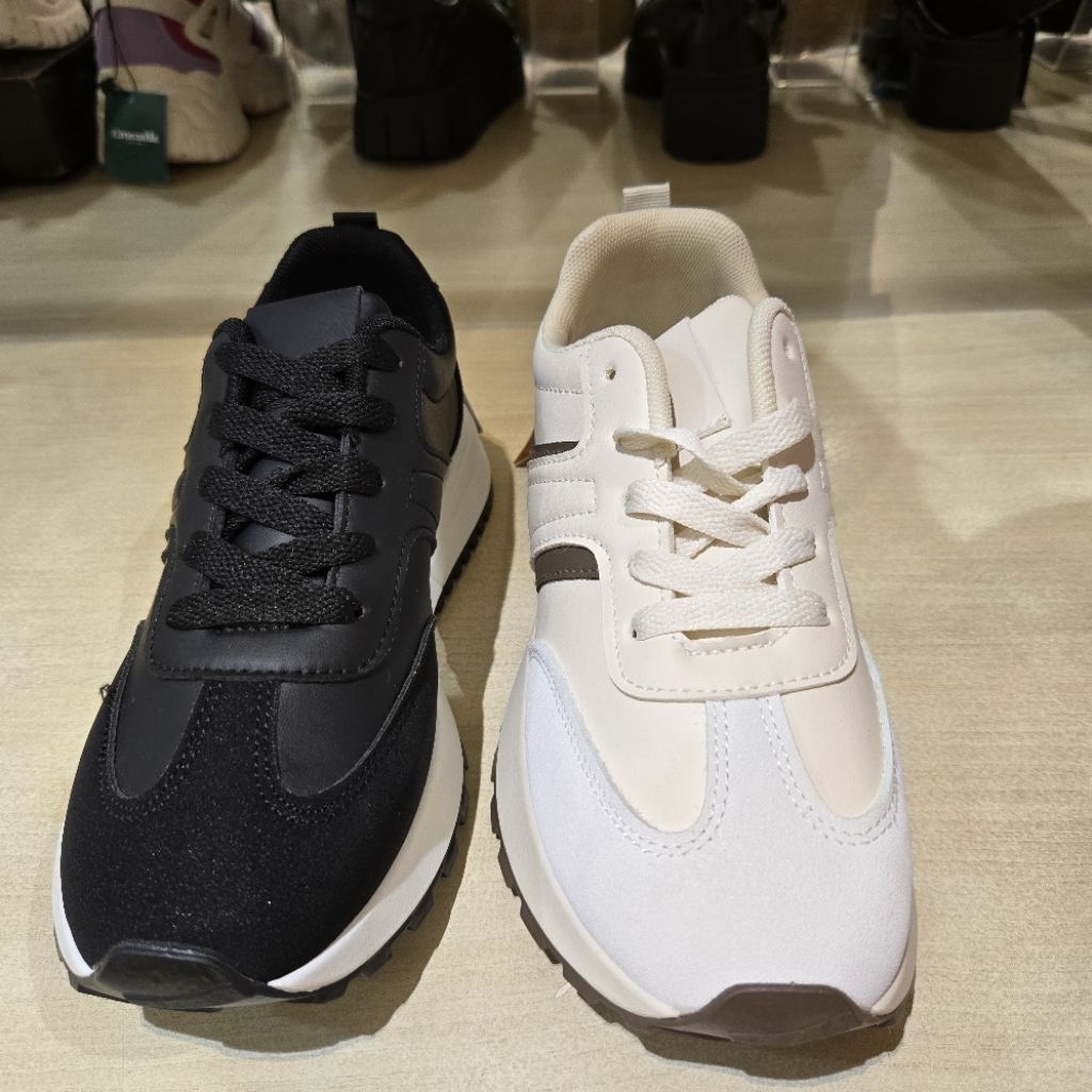 St moritz sepatu tali sneakers wanita comfort & ori size 36-41