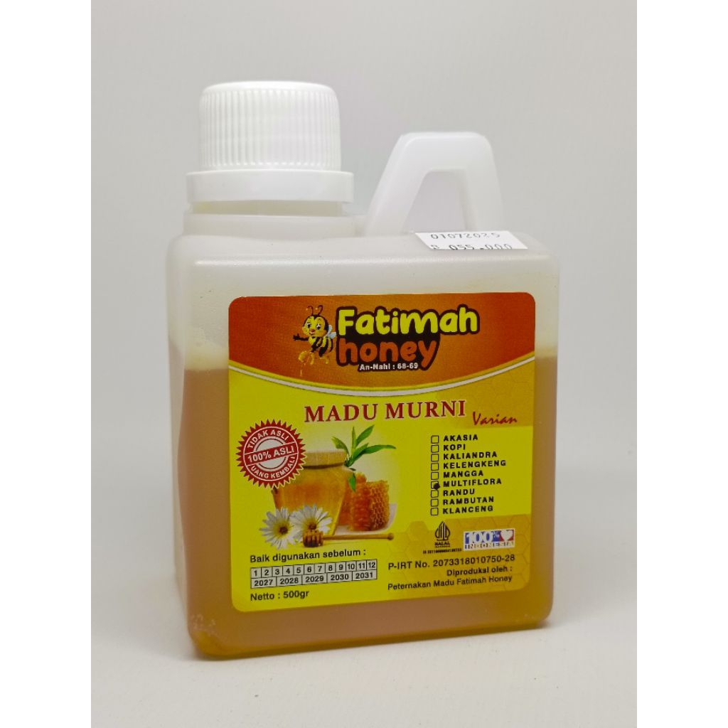

MADU MULTIFLORA FATIMAH 500GR