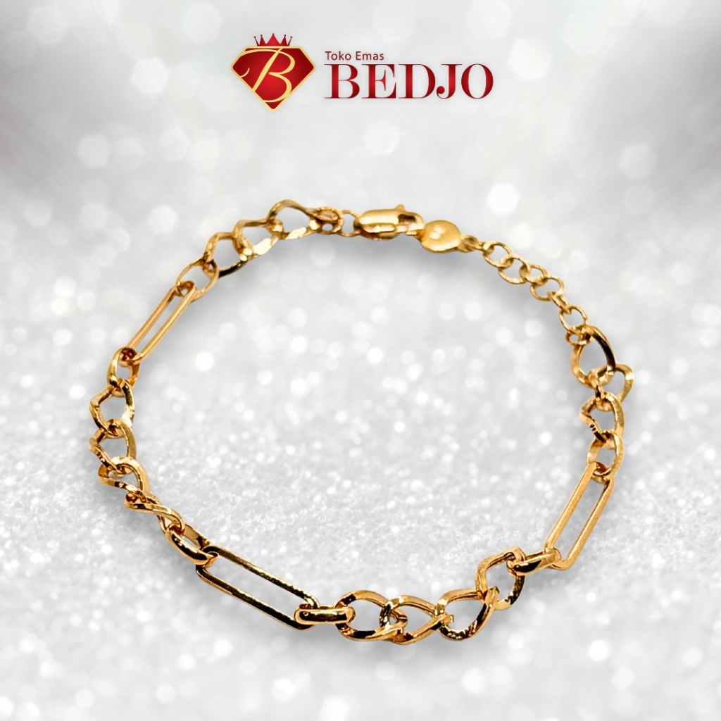 Gelang Emas Rantai Polos | Perhiasan Emas Gelang Rantai | Jewelry Chain Bracelet Simple