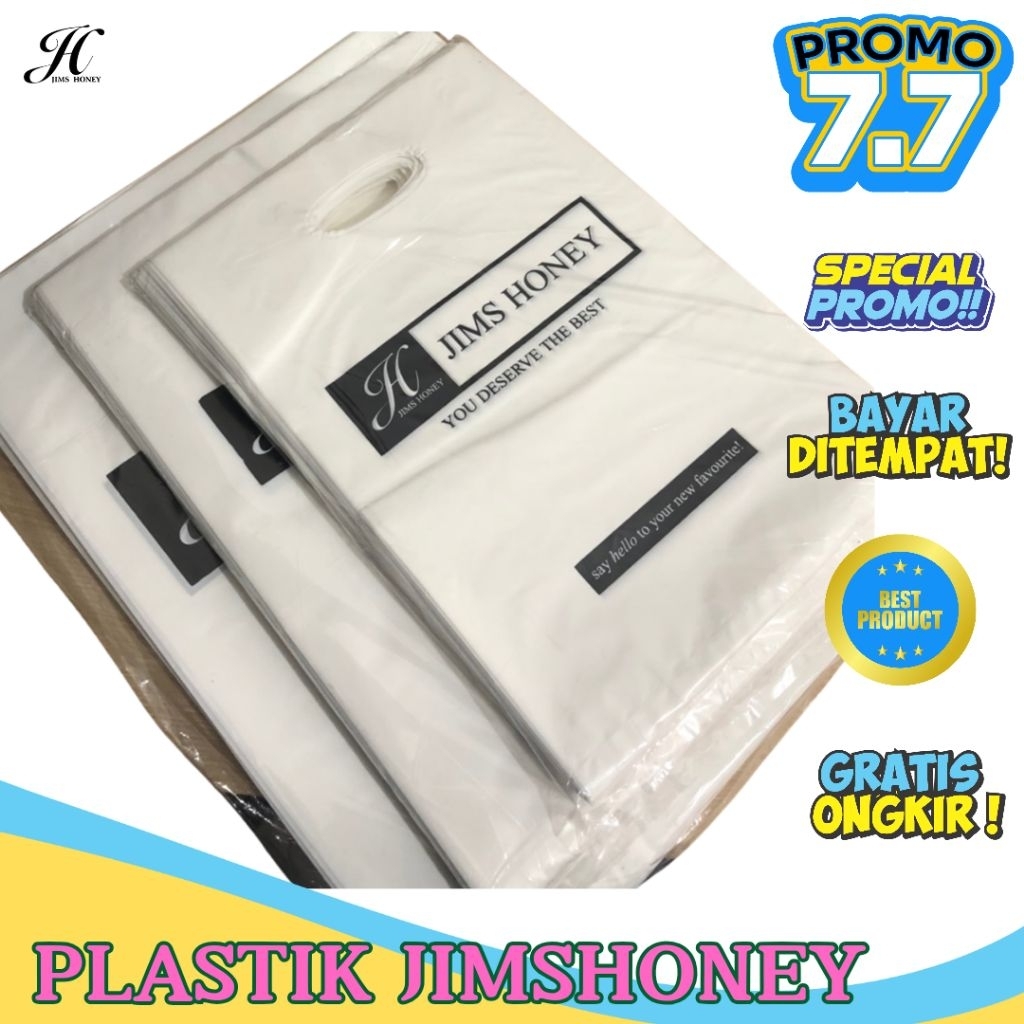 

[ECER] Plastik Sablon Jimshoney / Plastik Olshop / Plastik Packing Olshop Part 1