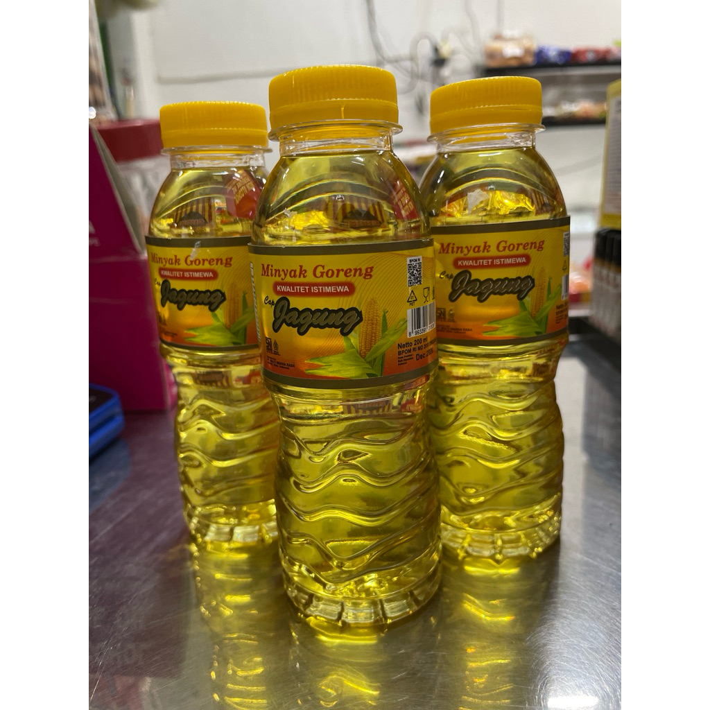 

Minyak Goreng Cap Jagung kemasan botol 200ml