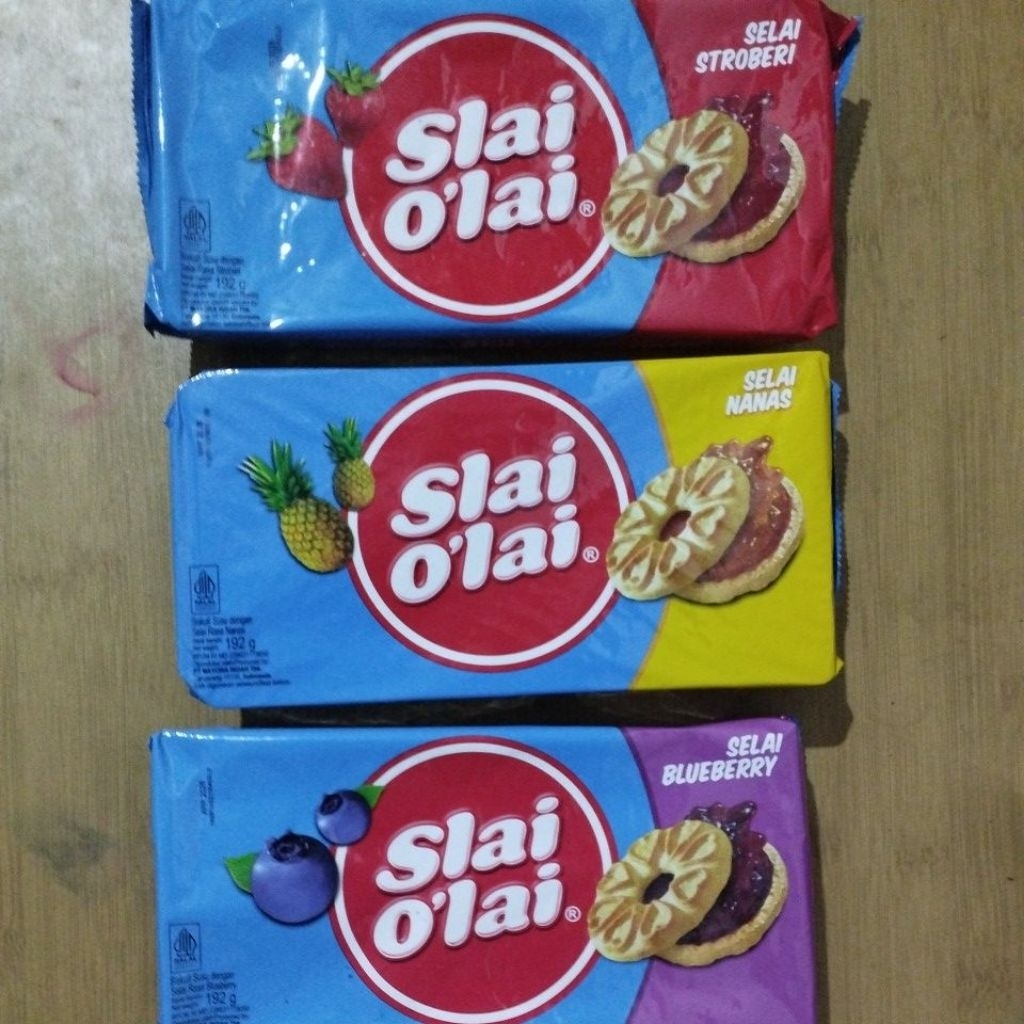 

Biskuit Slai Olai Strawberry | Biskuit Slai Olai Blueberry | Tango Biskuit | Biskuit Tango