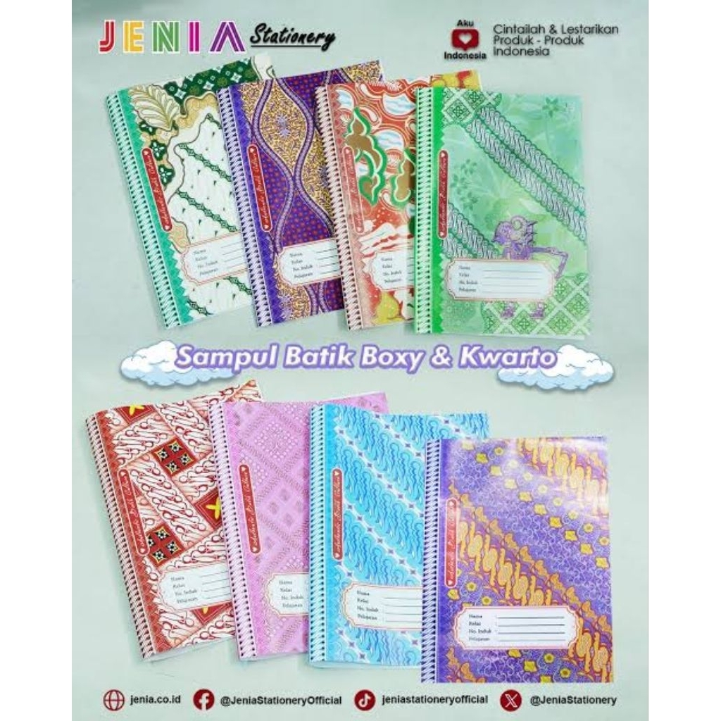 

Sampul Buku Batik Boxy Campus