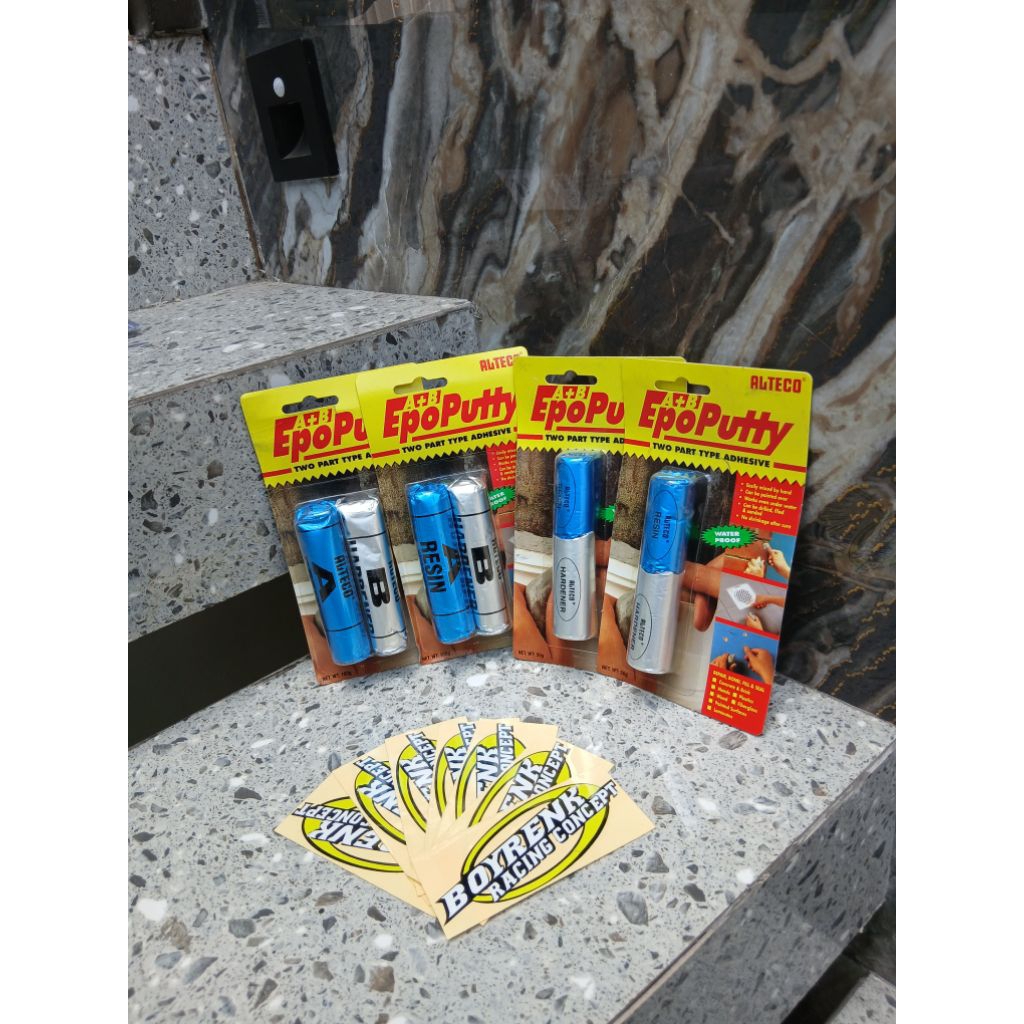 

LEM ALTECO EPOPUTTY / EPO PUTTY 50 GRAM DAN 100 GRAM - BOYRENK RACING CONCEPT