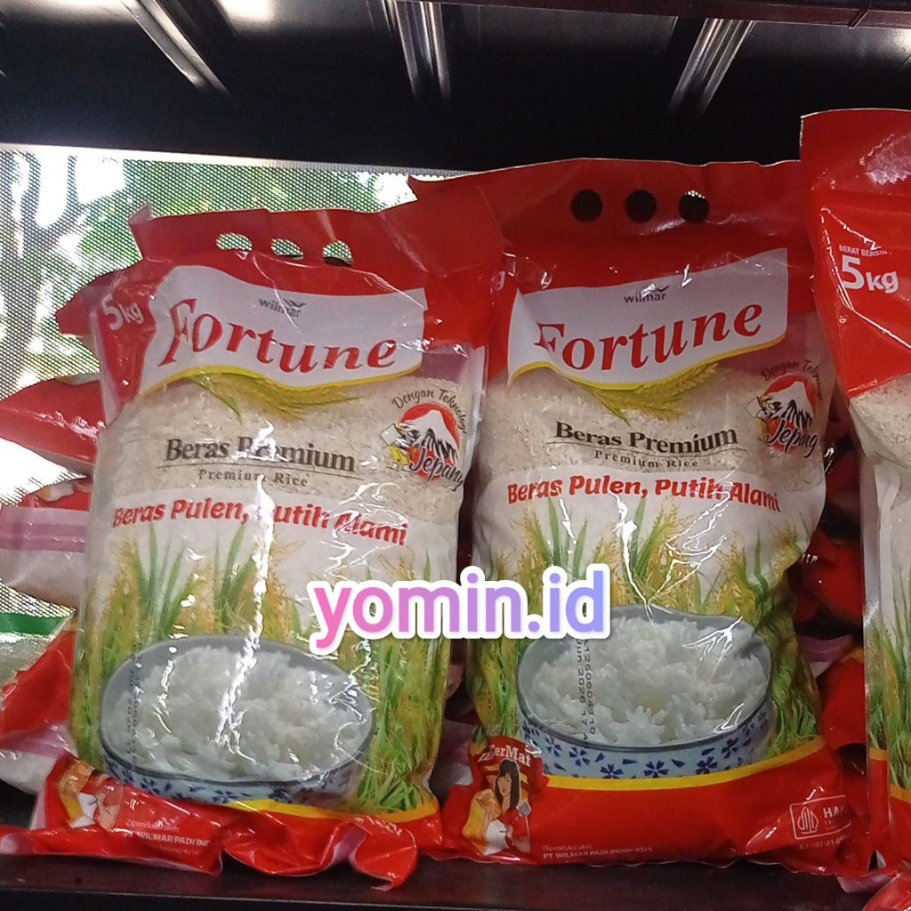 

Beras Fortune 5kg/ Beras Premium Pulen
