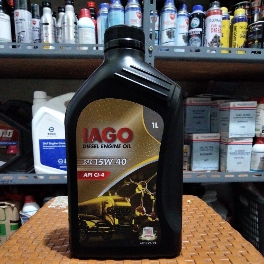 Oli isuzu diesel engine/oli iago isuzu astra genuine diesel 15w 40 1L-original