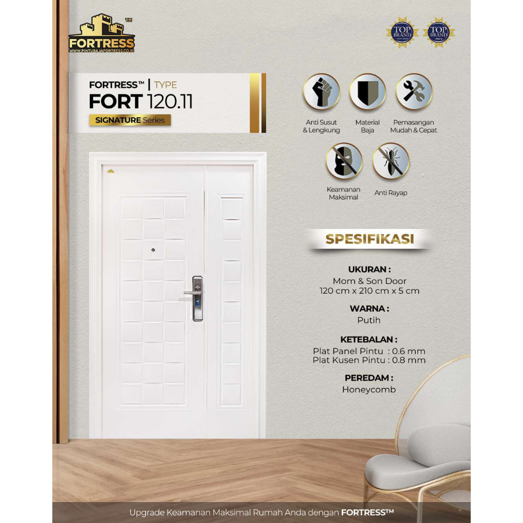 Fortress Pintu Baja Fort 120