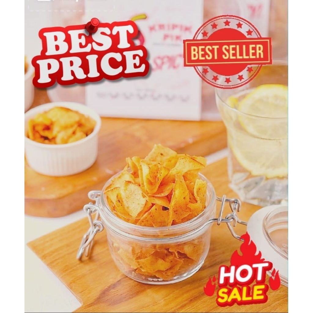 

Zayn Kripik Singkong Pedas Asin / Pedas Daun Jeruk / 500gr