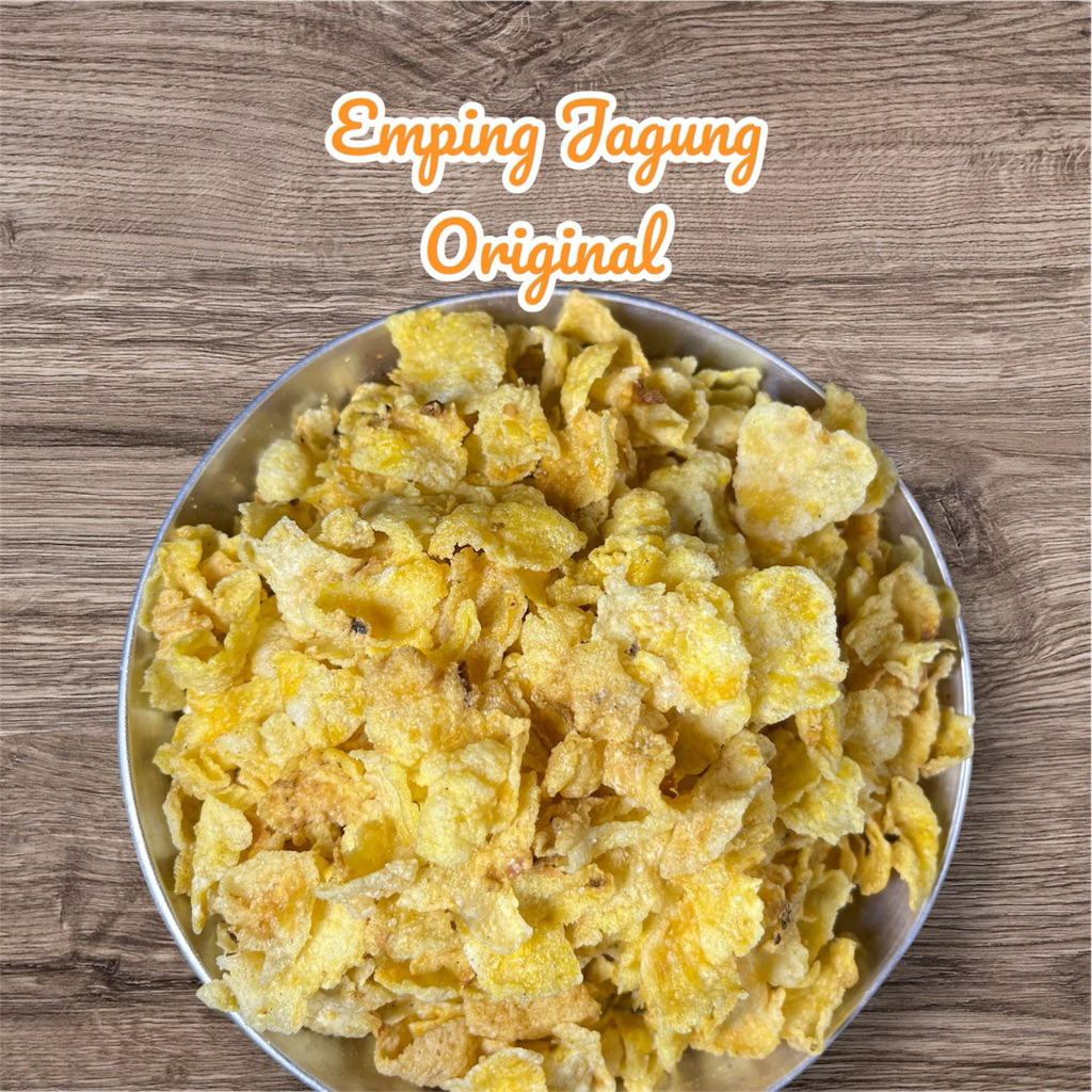 

Snack Kiloan | Emping Jagung Original | Camilan Murah