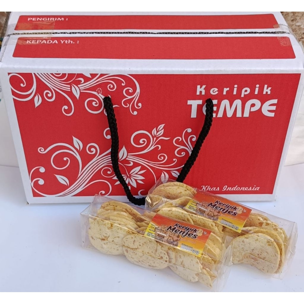 

[PAKET COMBO Isi 10] Keripik Menjes | Oleh-Oleh Khas Malang
