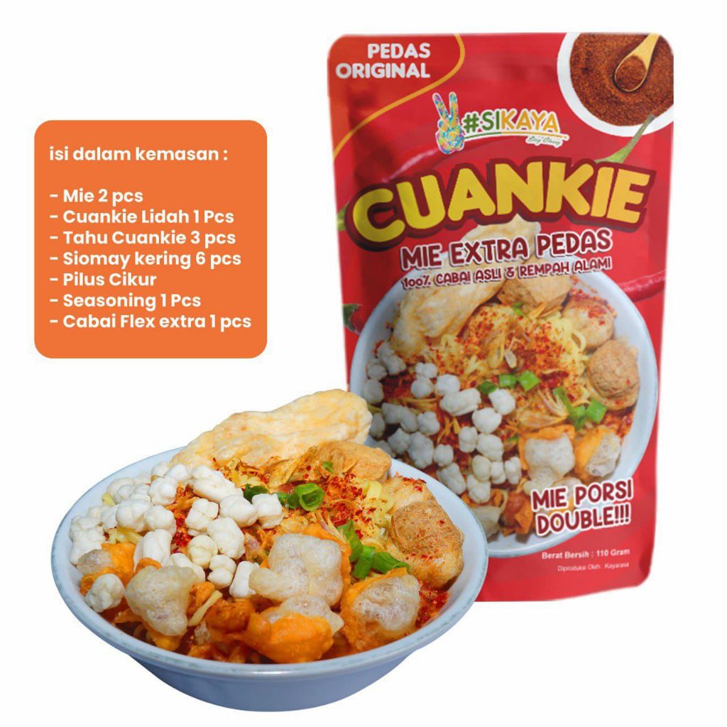 

Cuankie Instan sikaya ekstra pedas cuankie bandung
