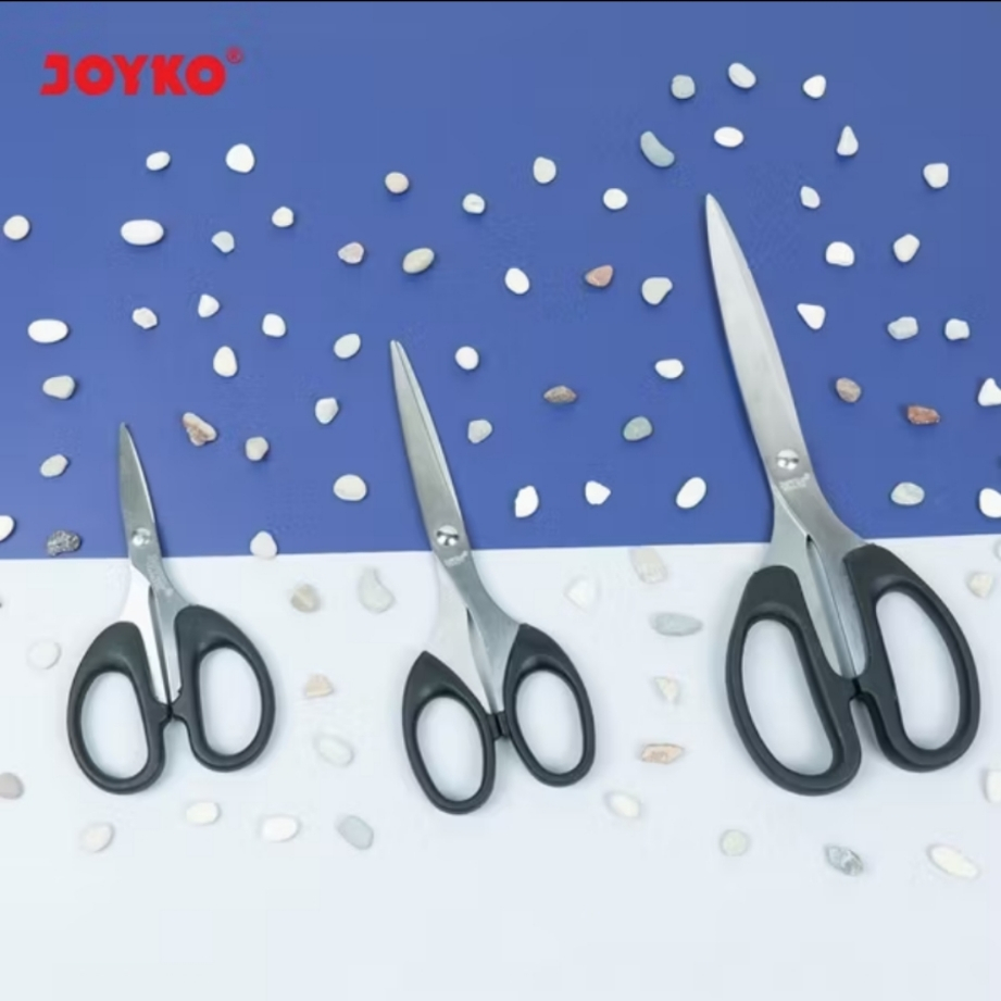 

Gunting Kertas Serba Guna Joyko Scissors Super Tajam Stainless Steel SC 828 / SC 838 / SC 848