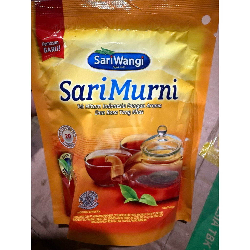 

Sari Wangi Sari Murni Teh Hitam Indonesia Dengan Aroma Dan Rasa Yang Khas