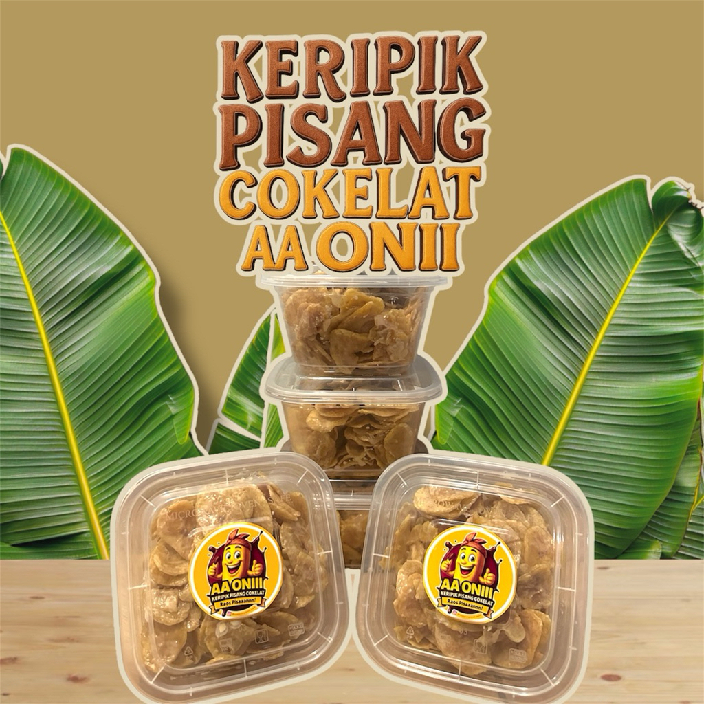 

Keripik Pisang Rasa Tiramisu 500ml
