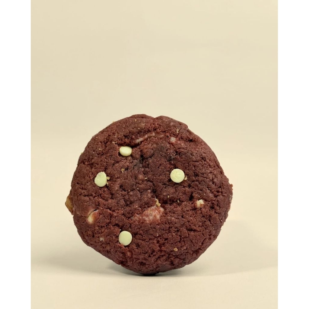 

Signature Soft Cookies - Red Velvet Cream Cheese Stuffed Cookie