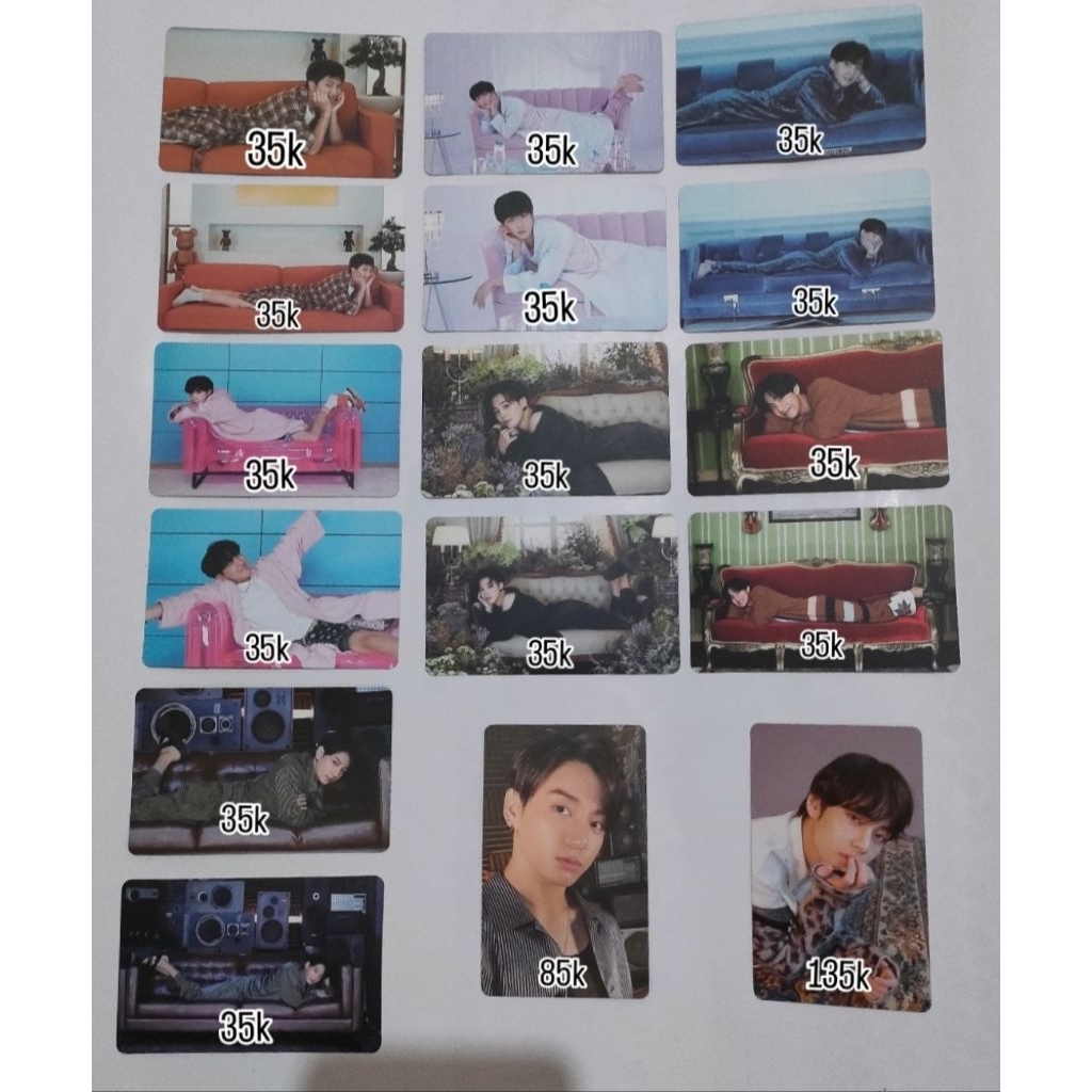 PC BTS ALBUM BE, PC LOVE YOURSELF:TEAR, PC MARK SEOUL CITY & STICKER JUNGWOO SEOUL CITY