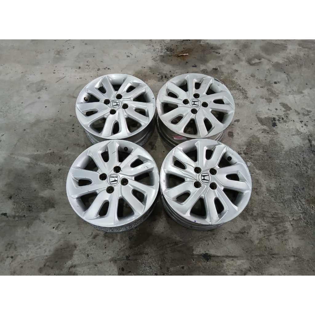 velg bekas copotan std mobilio r15 pcd 4x100 velg only brio agya freed jazz dll