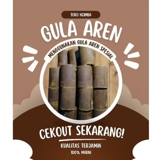 

Gulan Aren 100% murni alami